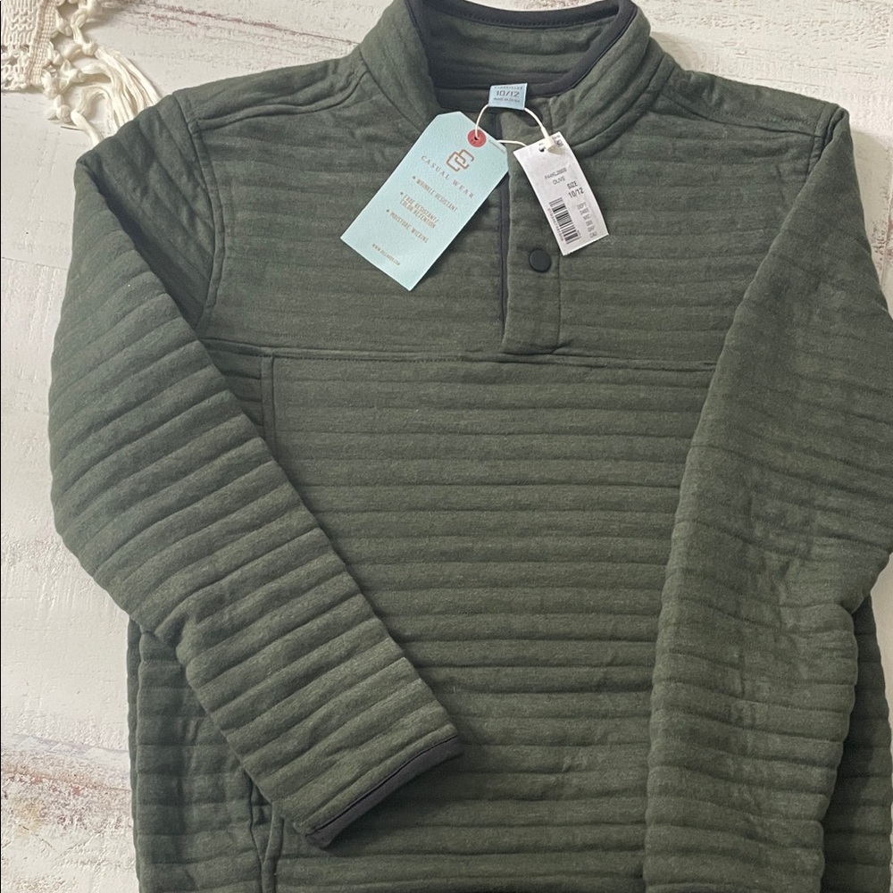 Kids Green Sweatshirt